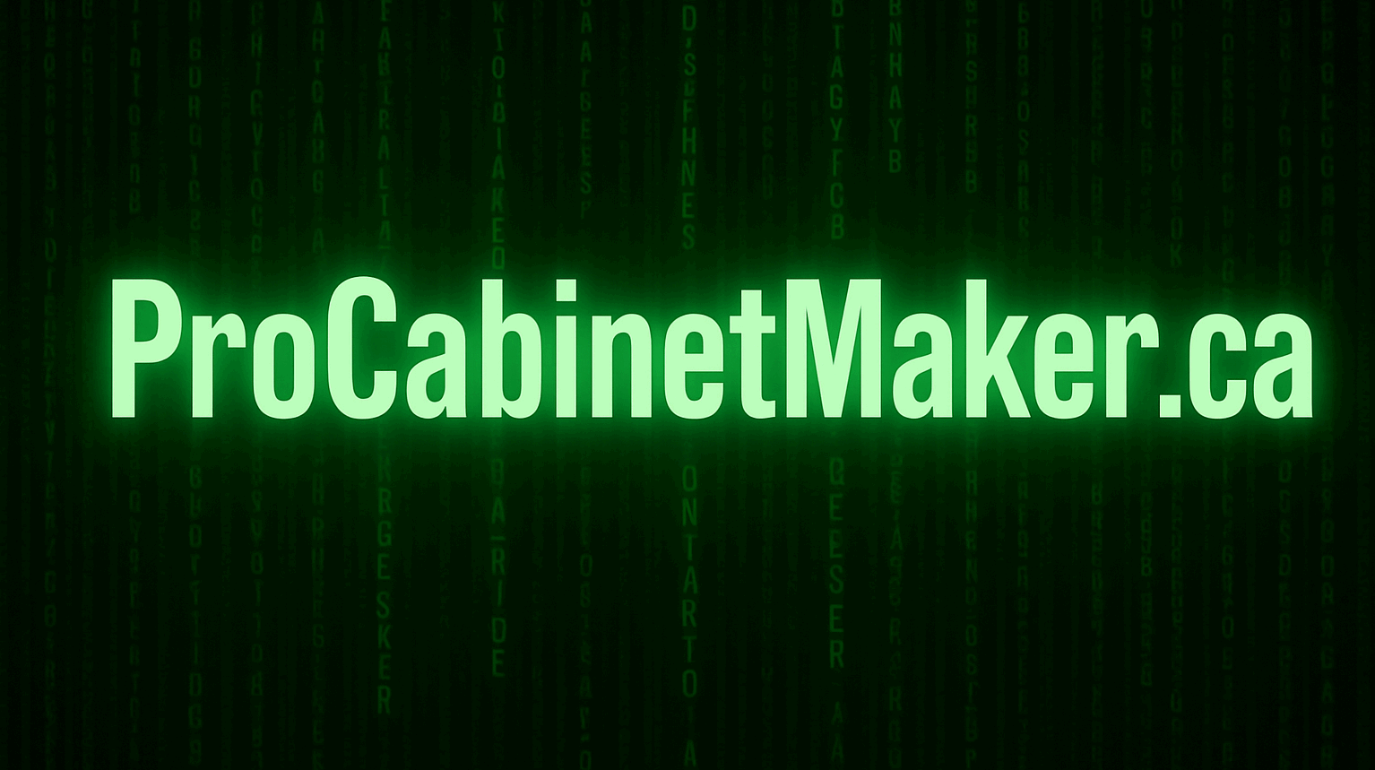 ProCabinetMaker.ca