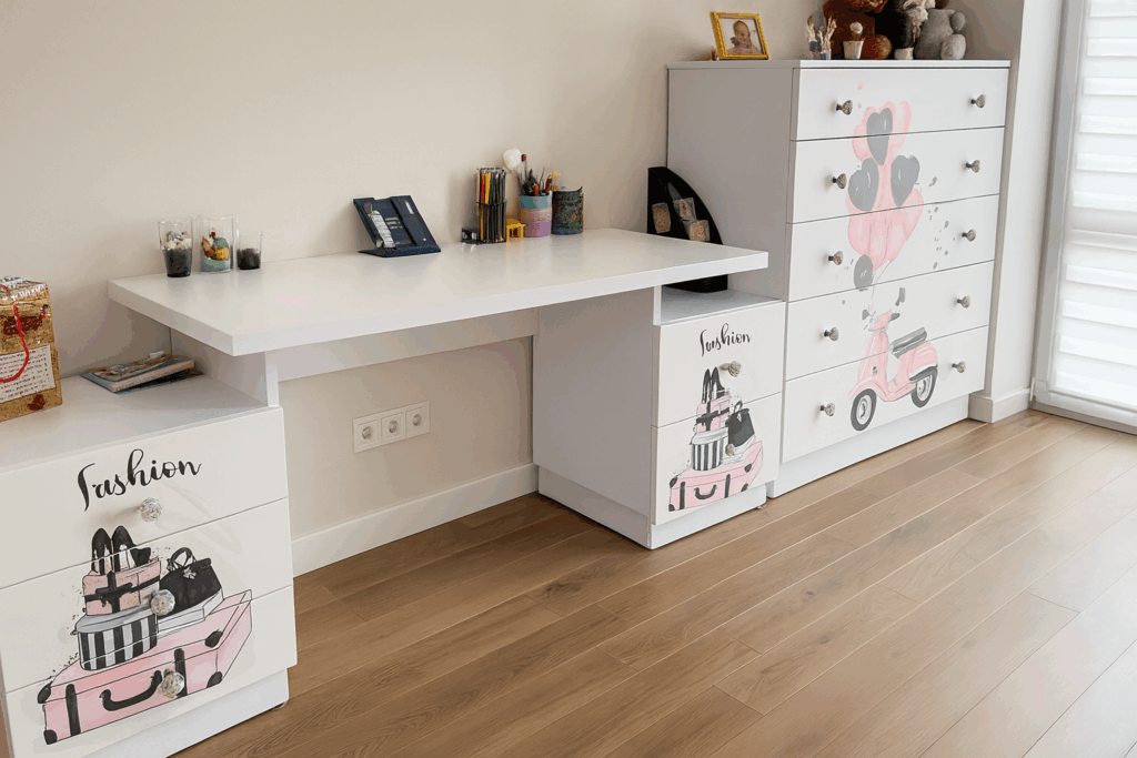 alt = custom furniture with personalized design for kids room