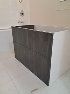 Alt=Custom vanity unit for modern bathroom interior